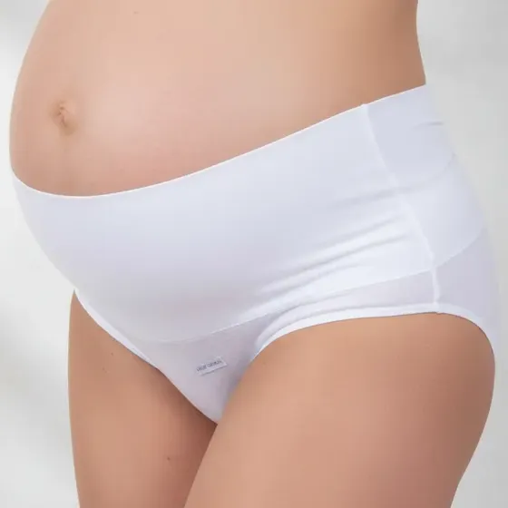Calzon Cuadro Cotton Maternal Lady Genny Color Blanco Talla M