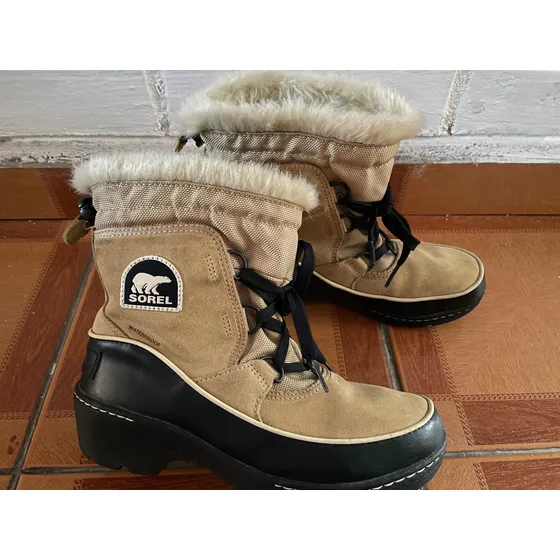 Botas De Nieve Marca Sorel Canada Amarillo
