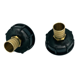 Conector De Adaptador De De Ibc De 2 Piezas De 60 Mm, Salida Conector De Adaptador De De Ibc De 2 Piezas De 60 Mm, Salida