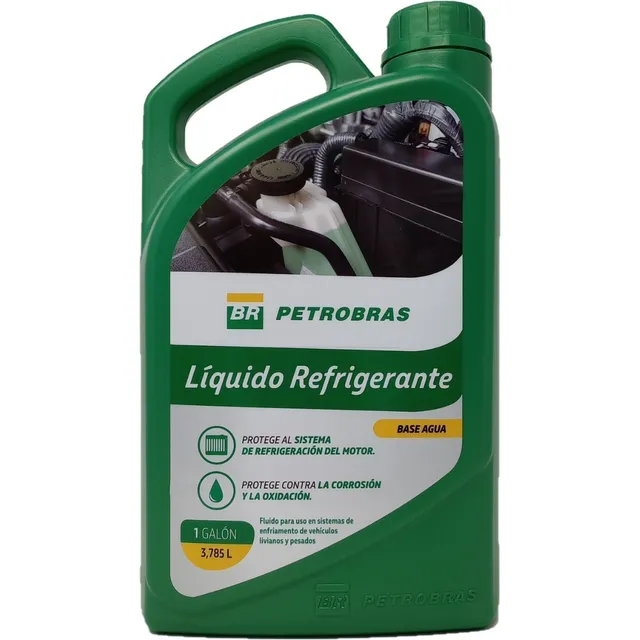 Refrigerante Petrobras Radiador Verde Por 1 Galón 