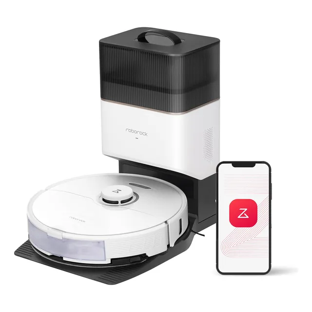 Robot Aspirador Roborock S8+ Sonic Mop 6000 Pa Negro