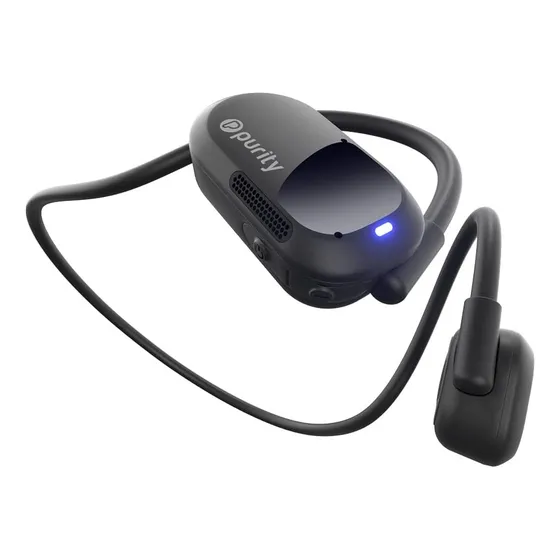 Purity Auriculares Audífonos Conducción Ósea Bluetooth Libre Color Negro