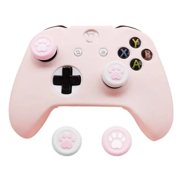 Funda Silicon Control Para Xbox One + 2 Tapa Protectora