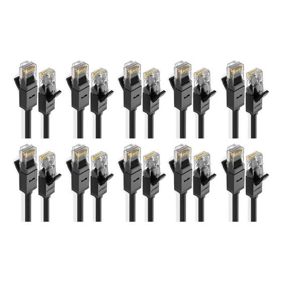 Kit 10 Cabo De Internet Rj45 Ugreen 1000mbs Cabo De Rede 2m
