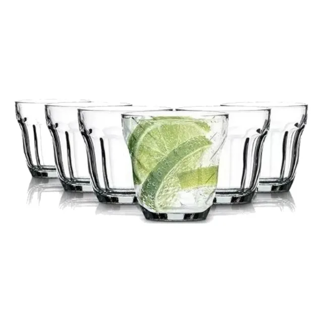 Vaso Vasito Vidrio Soda Cafe Cortado Set X 6 Pasabahce 100 C