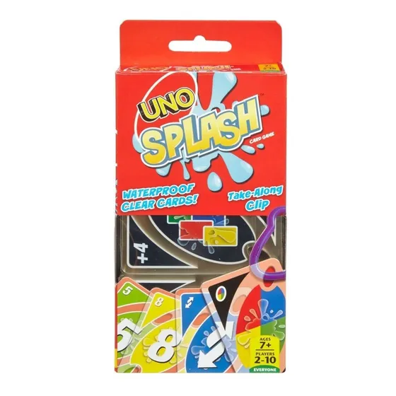 Juego De Cartas Uno Splash Original 