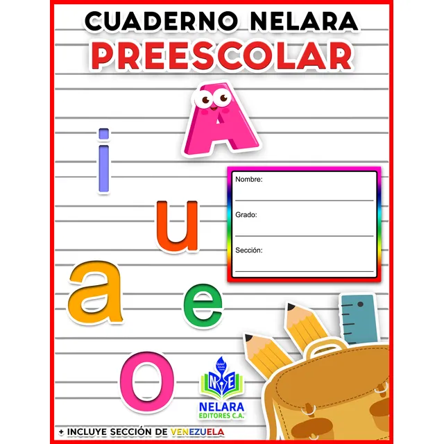 Cuaderno Nelara Preescolar A