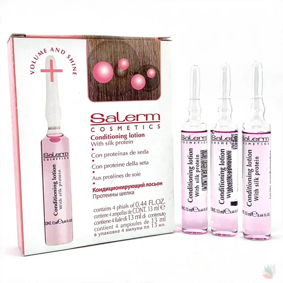 Ampollas Locion Acondicionadora Salerm Proteinas De Seda