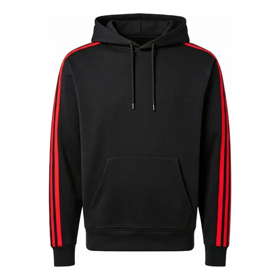 Suéter Hoodie Rayas Algodón Unisex Otoño 2024