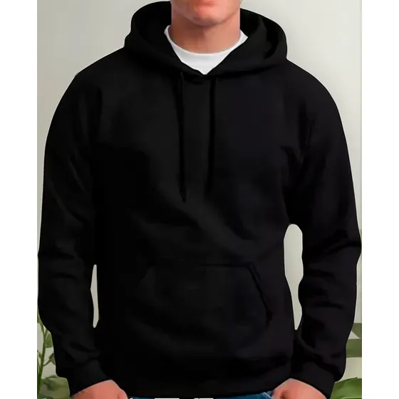 Buzo Canguro Capucha Hoodie Campera Alpina Frizado