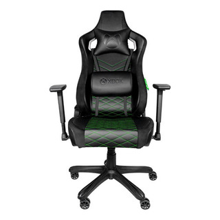 Silla Gamer Elite Xbox Negro/gris Descansabrazos 4d Silla Gamer Elite Xbox Negro/gris Descansabrazos 4d