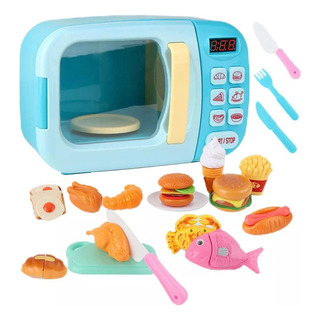 Juego De Horno De Microondas Electrónico Infantil 31 Piezas Juego De Horno De Microondas Electrónico Infantil 31 Piezas