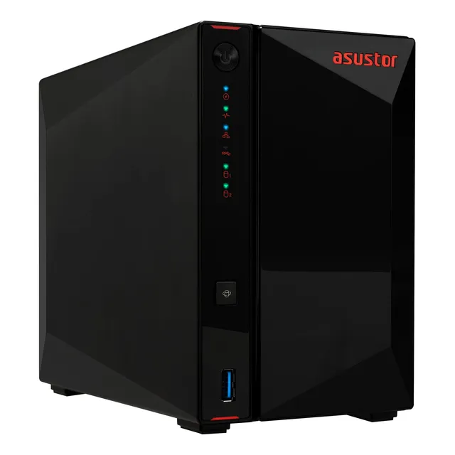 Nas Asustor As5402t Intel Quad-core 2.0 Ghz 4 Gb Ddr4 De 2 B