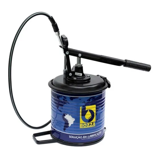 Bomba Manual Para Graxa Com Recipiente 7kg Bozza 8522