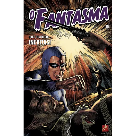 O Fantasma - volume 10: O fantasma aterroriza os terroristas!, de DePaul, Tony. Editorial Edições Mythos Eireli,King Features em português, 2021