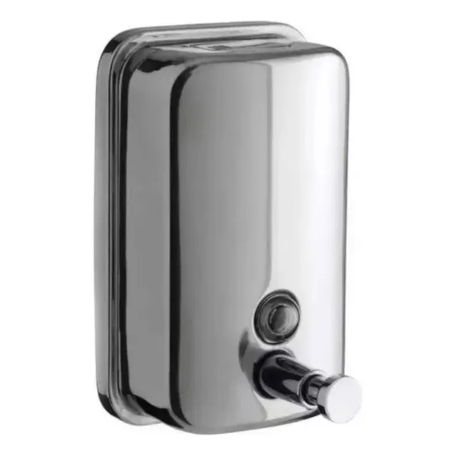 Dispenser Jabon Liquido Baño Publico Acero Inoxidable Ditron
