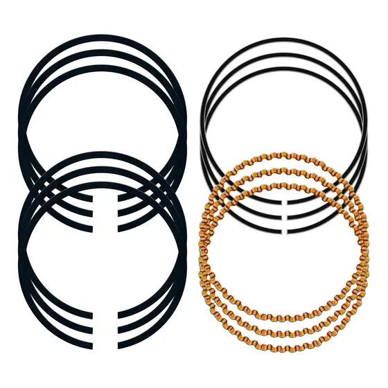 1) Set Anillos Pistón 0.020 Hastings Swift L3 1.0l 92 - 94