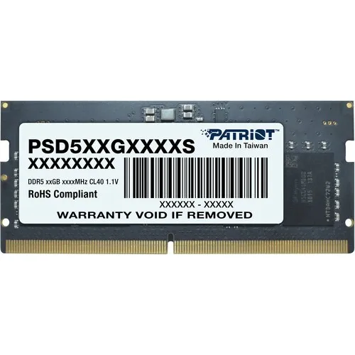 Memoria Ram Patriot Signature 32gb 5600mhz Cl46 Sodimm Ddr5