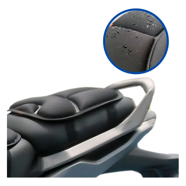 Cojín Silla Moto Co-piloto Viaje Memory Foam Max Comfort