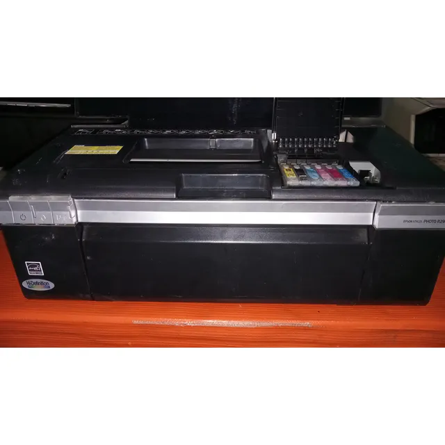 Piezas Epson Stylus Photo R290 Con Cartuchos Recargables N82 Negro