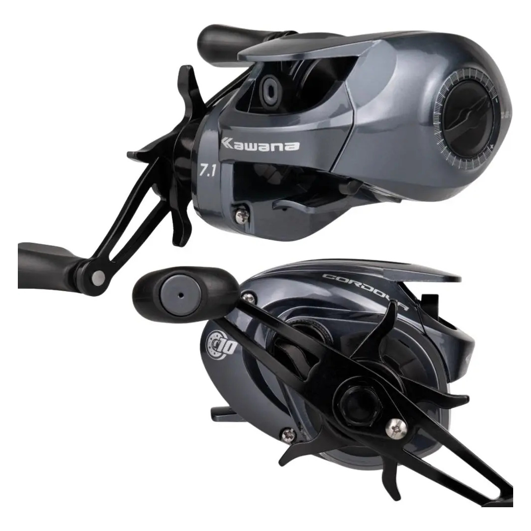 Carretilha Pesca Pesada Cordova Bg 10 Rolamentos Kawana Cor Cinza-escuro Lado Da Manivela Esquerdo Carretilha Pesca Pesada Cordova Bg 10 Rolamentos Kawana Cor Cinza-escuro Lado Da Manivela Esquerdo