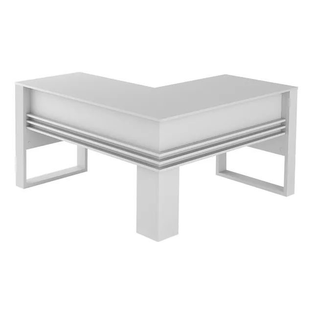 Escritorio Amoblamiento - Mesa Oficina En L 136 X 136 - 4145