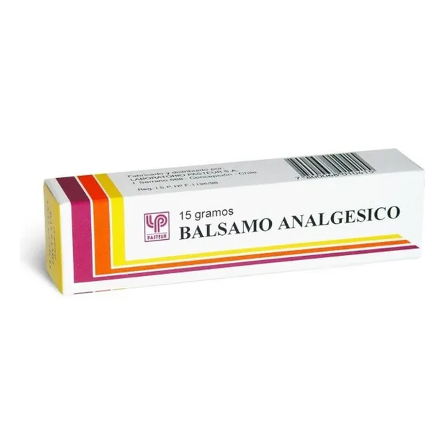 Bálsamo AnaLGésico Pasteur Ungüento Tópico, 1 Pomo 15 G