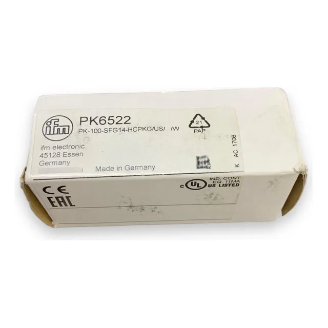 Ifm Pk6522 Pk-100-sfg14-hcpkg/us/  W