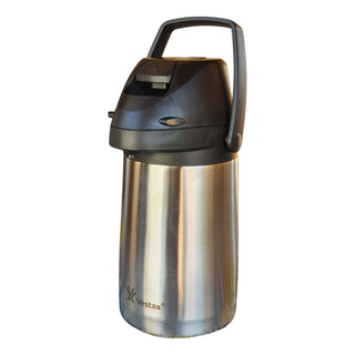 Garrafa Térmica Com Alavanca Aço Inox Inquebrável 1,3lts Top Garrafa Térmica Com Alavanca Aço Inox Inquebrável 1,3lts Top