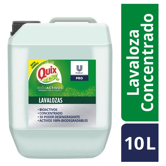Quix Lavaloza Concentrado Limon Profesional 10L