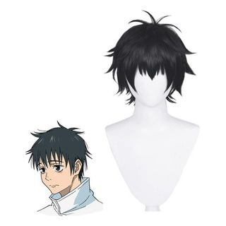 Peluca De Anime Jujutsu Kaisen Yuta Okkotsu For Cosplay, Co Peluca De Anime Jujutsu Kaisen Yuta Okkotsu For Cosplay, Co