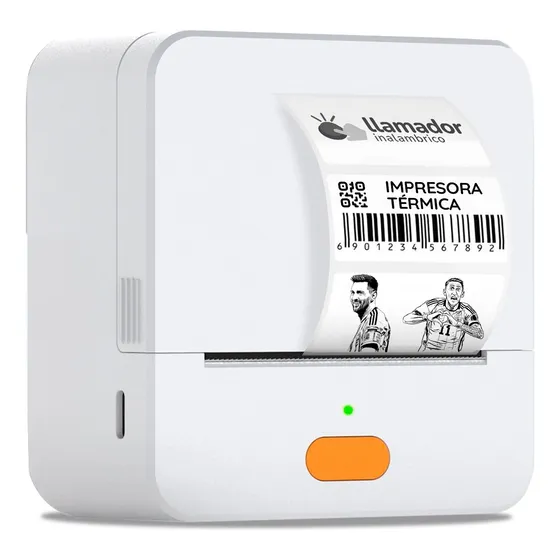 Rotuladora Portátil Bluetooth Etiquetadora Manual Impresora