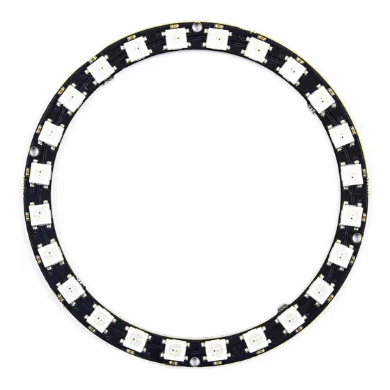 Anillo 24 Leds Rgb 5050 Ws2812 Neopixel Cjmcu Arduino Nubbeo
