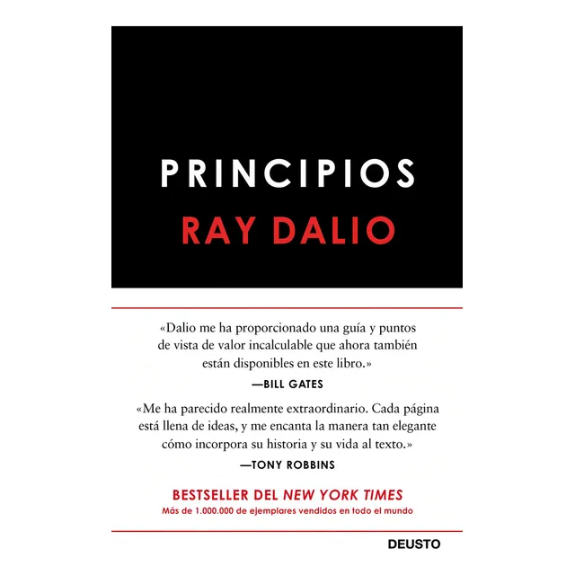Principios / Principles, de Ray Dalio Principles., vol. 1.0. Editorial Deusto, tapa dura, edición 1.0 en español, 2018