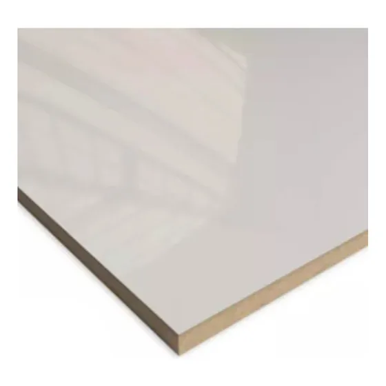 Melamina Mdf 2 Caras 18mmx122x280 Blanco Galaxi/ Blanco Mate