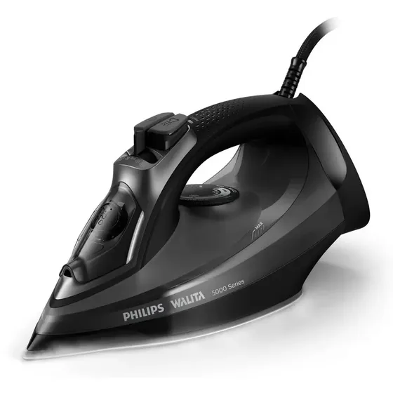 Ferro de Passar Roupas A Vapor Philips Walita Dst5040 Série 5000 1470W Preto