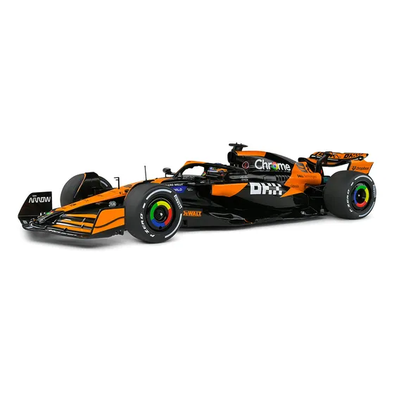 Miniatura Fórmula 1 Mclaren Mcl38 Oscar Piastri Edição Gp da Austrália 2024 1:18 Solido