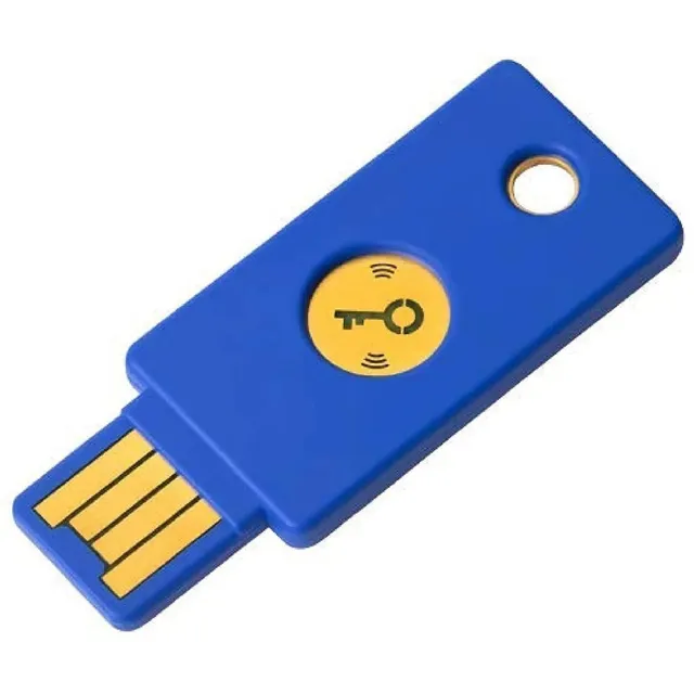 Yubico Yubikey Llave De Seguridad Usb A Nfc Fido U2f Y Fido2