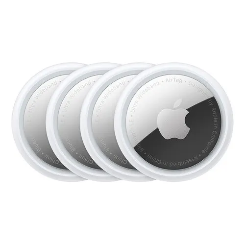 Airtag Apple Blanco Pack 4 Unidades Bluetooth - Distribuidor Autorizado