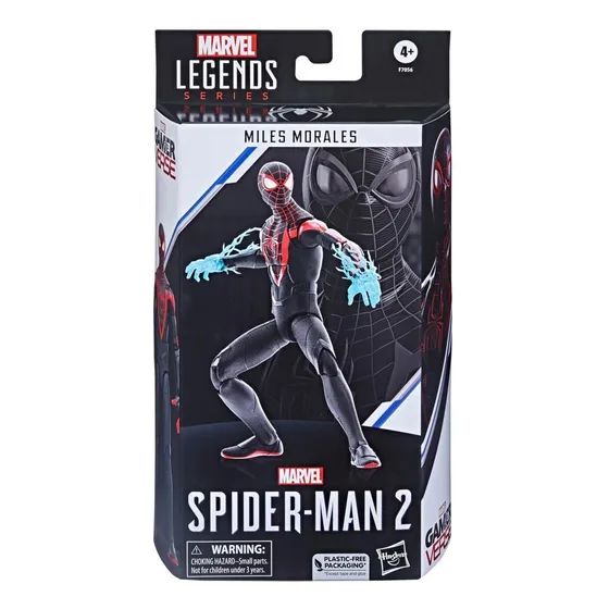 Miles Morales Spider-man 2 Marvel Legends Hasbro Muñeco