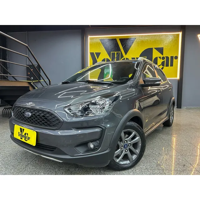Ford Ka 1.5 Freestyle Flex Automatico 2020 Completo Couro Midia