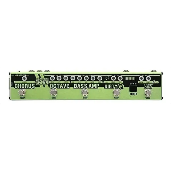 Pedal De Efecto Valeton Dapper Bass Ves-2 Verde
