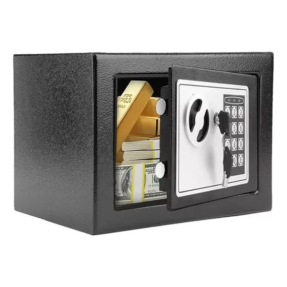 Caja Fuerte Cofre De Seguridad Grande Xxl Llave O Codigo 