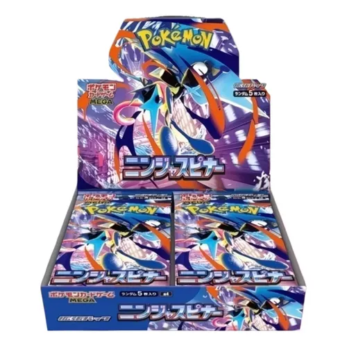 Caixa De Reforço Pokémon Tcg Japanese Ninja Spinner (m4