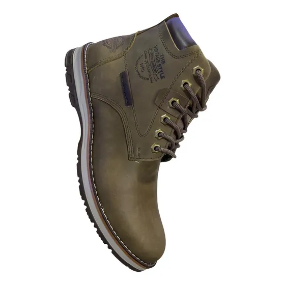 Botines De Cuero Para Hombre