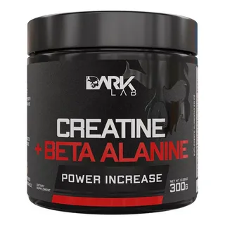 Creatina + Beta Alanina Monohidratada - Pote 300g - Dark Lab Creatina + Beta Alanina Monohidratada - Pote 300g - Dark Lab