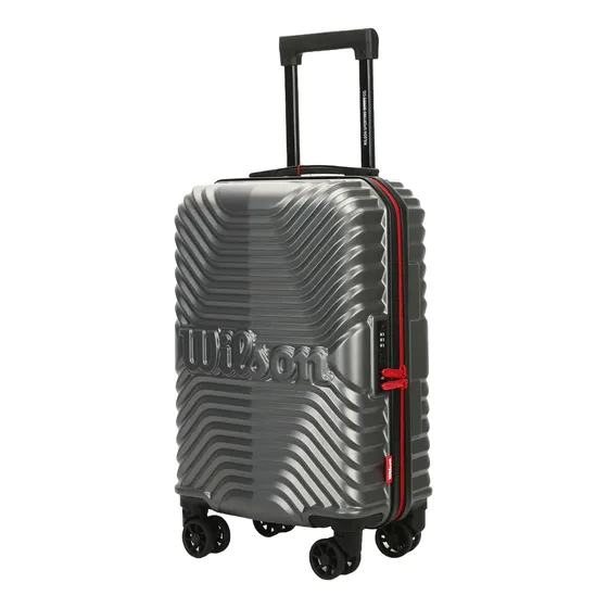 Valija Carry On Maleta De Viaje Para Cabina 20 Pulgadas 4 Ruedas Rígida Abs Wilson 65.1757 Color Gris