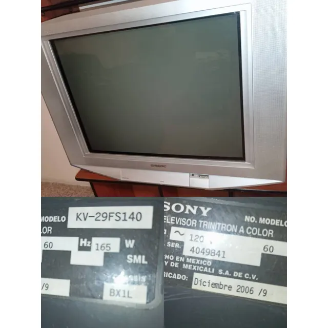 Televisor Sony Trinitron Usado 29 Pulgadas