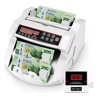 Máquina Contadora Billetes Detecta Falsos Uso Profesional