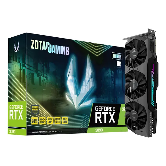 Placa De Vídeo Rtx 3090 24gb Nvidia Gaming * Nota = 5.900